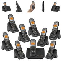 Telefone sem fio Mini Central PABX Para 2 linhas TS 5150 Com 8 Ramal Incluso Bina Viva Voz e Expansível até 10 Ramais intelbras Telefone sem fio Mini Central PABX Para 2 linhas TS 5150 Com 8 Ramal Incluso Bina Viva Voz e Expansível até 10 Ramais intelbras