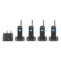 Telefone Sem Fio Motorola Dect 6.0 Longo Alcance 4 Monofones