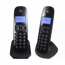 Telefone sem Fio Motorola Moto 700 com Ramal Preto Telefone sem Fio Motorola Moto 700 com Ramal Preto