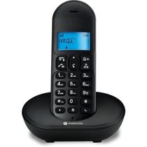 Telefone Sem Fio Motorola MT150 com Identificador Preto Telefone Sem Fio Motorola MT150 com Identificador Preto