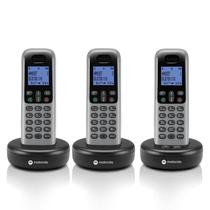 Telefone sem fio Motorola Voice T613 com 3 ramais e secretária eletrônica Telefone sem fio Motorola Voice T613 com 3 ramais e secretária eletrônica