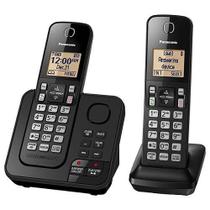 Telefone Sem Fio Panasonic Com Ramal KxTgc362lab 110v