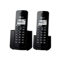 Telefone Sem Fio Panasonic Kx Tgb112Lab 2 Bases Bivolt Preto