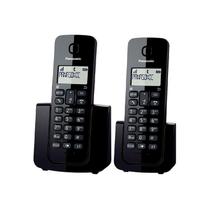 Telefone Sem Fio Panasonic Kx Tgb112Lab Com Identificador De Chamadas Preto