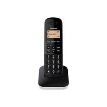 Telefone Sem Fio Panasonic Kx Tgb310 Com Identificador De Chamadas Branco Preto