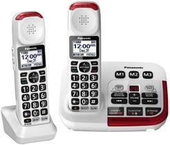 Telefone sem fio Panasonic KX-TGM420W com secretária eletrônica