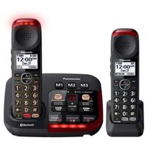 Telefone Sem Fio Panasonic KX-TGM430B Bluetooth Amplificado Telefone Sem Fio Panasonic KX-TGM430B Bluetooth Amplificado