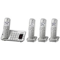 Telefone Sem Fio Panasonic Link2Cell KX-TGE474S - Sistema 4HS Telefone Sem Fio Panasonic Link2Cell KX-TGE474S - Sistema 4HS