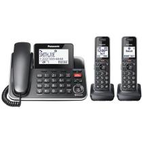 Telefone sem fio Panasonic Link2Cell KX-TGF882B Preto Telefone sem fio Panasonic Link2Cell KX-TGF882B Preto