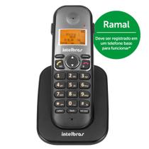 Telefone Sem fio RS5121 Ramal Preto Intelbras