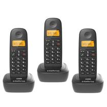 Telefone sem fio TS 2513 dois ramais adicionais Intelbras