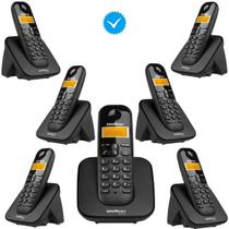 Telefone Sem Fio Ts 3110 Com 6 Ramal Intelbras Combo Oficial