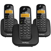 Telefone sem Fio TS3113 + 2 Ramais Adicionais com Identificador de Chamadas - Intelbras