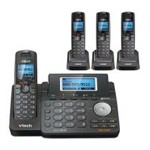Telefone sem fio VTech DS6151-11 DECT 6.0 2 linhas com 3 aparelhos