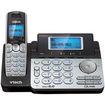Telefone sem fio VTech DS6151 expansível de 2 linhas com atendimento