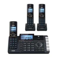 Telefone sem fio VTech DS6251-3 DECT 6.0 2 linhas com atendimento