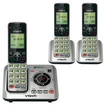 Telefone sem fio VTech VTCS6629-3 com identificador de chamadas e alto-falante Telefone sem fio VTech VTCS6629-3 com identificador de chamadas e alto-falante