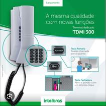 Telefone Terminal Interfone Intelbras Maxcon Tdmi 300