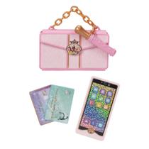 Telefone Toy Disney Princess Style Collection com capa e brilho labial