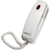 Telefone Trimline amplificado com fio Clarity C200 com Power Tech