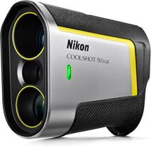 Telêmetro de golfe Nikon COOLSHOT 50i GII com suporte magnético e inclinação Telêmetro de golfe Nikon COOLSHOT 50i GII com suporte magnético e inclinação