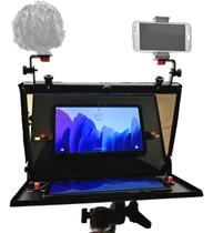 Teleprompter 12,9 Hemon Pro Dslr,tablet,smartphone,handycam