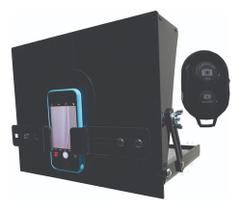 Teleprompter C/ Controle Remoto Simples + Adaptador De Celul