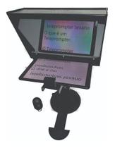 Teleprompter De Mesa P/ Celular + Controle Simples