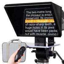 Teleprompter ILOKNZI i2/30cm - Totalmente Metálico para Tablets de 12,9"