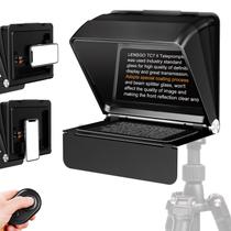Teleprompter LENSGO TC7II portátil de 7,9" com controle remoto