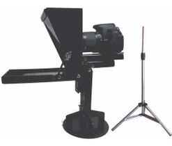 Teleprompter Mini C/ Tripé + Adaptador Dsrl