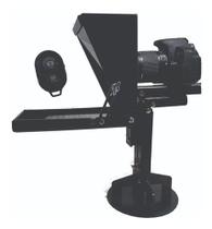 Teleprompter Mini Comp Base/controle Simples/adaptador Dslr