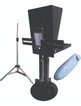 Teleprompter Mini +tripé+base, Controle E Adaptador Dslr/cel