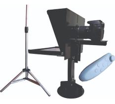 Teleprompter P/tablete, Celular C/ Base+tripé+controle Pre