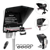 Teleprompter para SmartPhone Desview T2 Portátil Teleprompter para SmartPhone Desview T2 Portátil