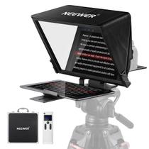 Teleprompter Portátil Para Tablet Com Controle Remoto + Maleta Neewer 14”