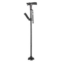 Telescopic Collapsible Collapsible Cane LED Trust Walking Ca - generic