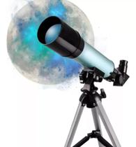 Telescópio Astronômico Amplia 90x Refrator Tripé Ideal Para Astronomia LE2054