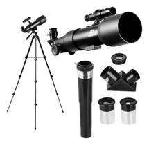Telescópio Astronômico Azimutal Refrator Greika Bm36060d Preto