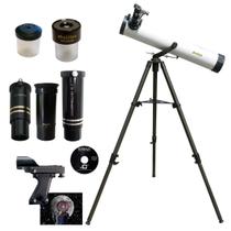 Telescópio astronômico Galileo 800 mm x 80 mm com lente de zoom Telescópio astronômico Galileo 800 mm x 80 mm com lente de zoom