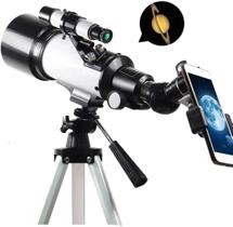 Telescópio Astronômico Refrator 400x70 Lorben Tripé 120cm GT954 Telescópio Astronômico Refrator 400x70 Lorben Tripé 120cm GT954