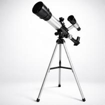 Telescópio Astronômico Refrator 60x com Tripé Ajustável e Lentes