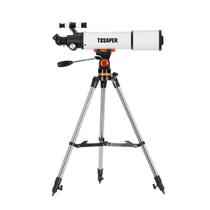 Telescópio astronômico Refrator Distância focal 500mm E Objetiva 80mm com case bolsa Tssaper TLES85
