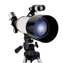 Telescópio astronômico Refrator luneta Distância focal 400mm E Objetiva 70mm com case Tssaper TLES47