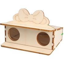 Telescópio DIY Wooden Science Experiments para crianças com lentes