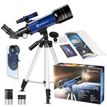 Telescópio ECOOPRO 70mm Astronomy Refrator para crianças/iniciantes