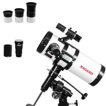 Telescópio Equatorial Newtonian 114x1000 1500x com Tripé