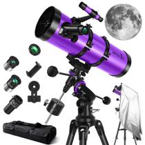 Telescópio HETEKAN Newtoniano Refletor 150EQ com Abertura de 150 mm Telescópio HETEKAN Newtoniano Refletor 150EQ com Abertura de 150 mm