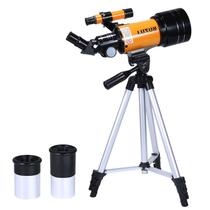 Telescópio MLABINYA de 70 mm de viagem com tripé e localizador 15X-150X