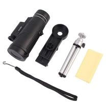 Telescópio Monocular 50X60 com Visão Noturna e Luz - Ideal para Caça e Acampamento